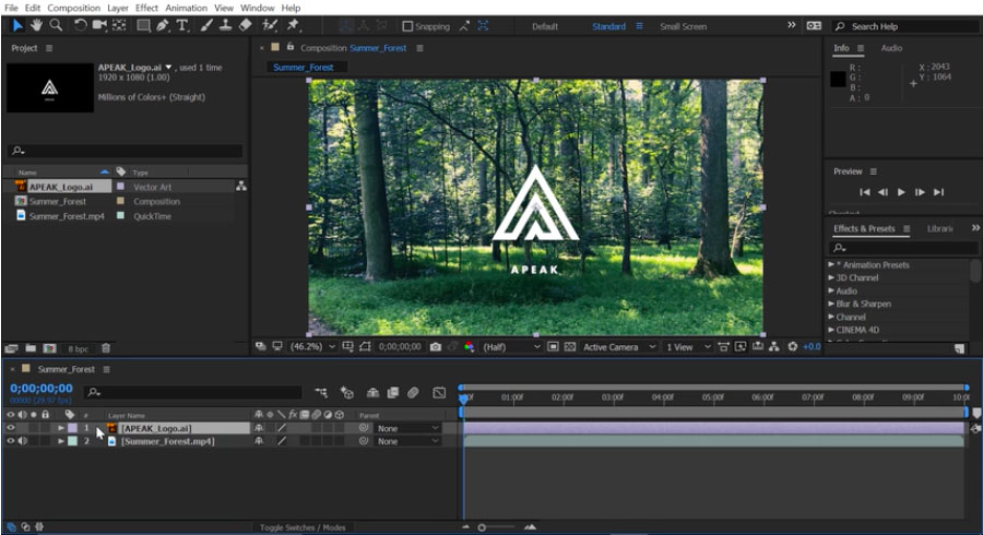 Как открыть несколько проектов в after effects